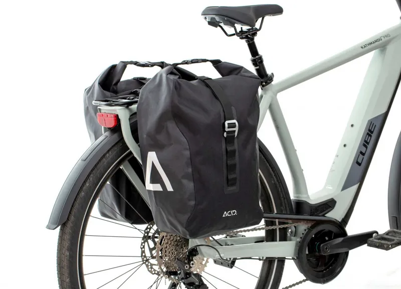 Acid Travlr 2 x 20L Pannier Bags in Black-3